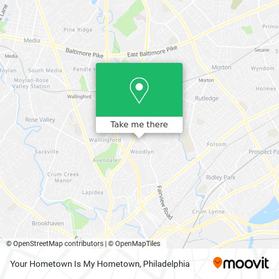 Your Hometown Is My Hometown map
