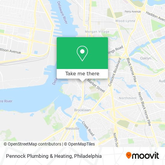 Mapa de Pennock Plumbing & Heating