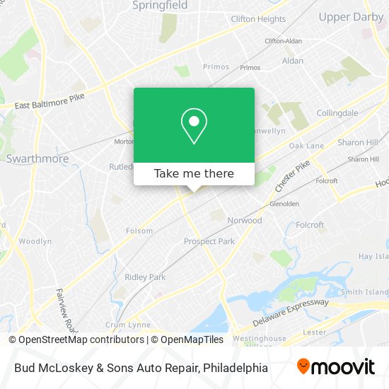 Mapa de Bud McLoskey & Sons Auto Repair