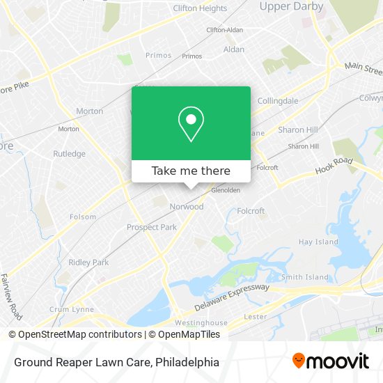 Ground Reaper Lawn Care map