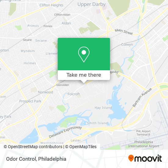 Odor Control map