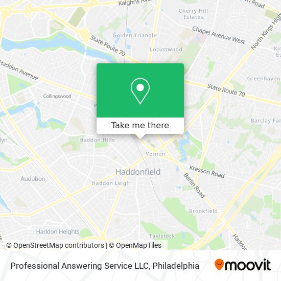 Mapa de Professional Answering Service LLC