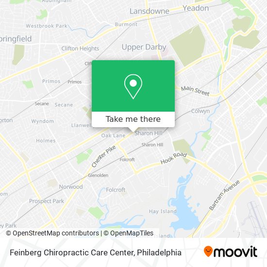 Feinberg Chiropractic Care Center map