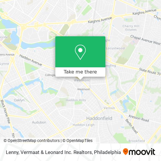 Lenny, Vermaat & Leonard Inc. Realtors map