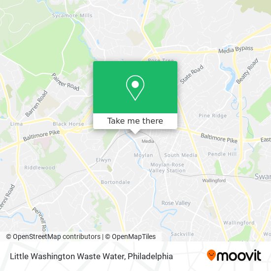 Mapa de Little Washington Waste Water