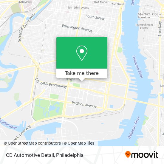 CD Automotive Detail map