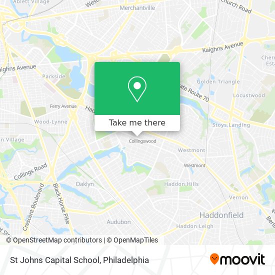 Mapa de St Johns Capital School