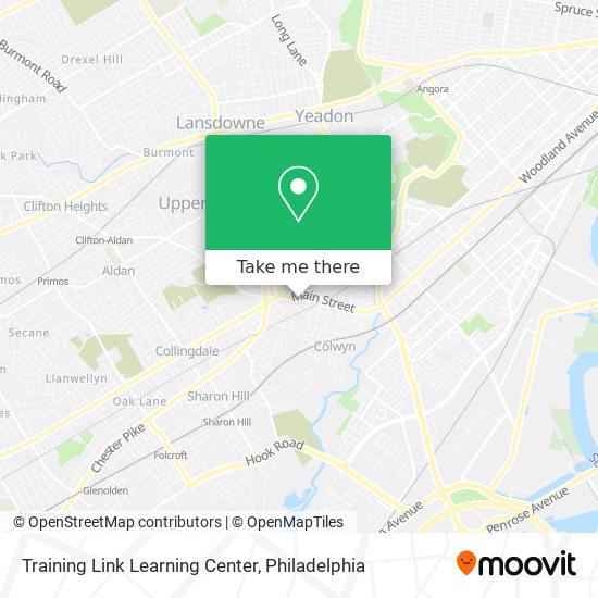 Mapa de Training Link Learning Center