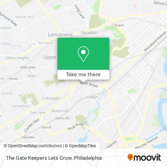 The Gate Keepers Lets Grow map