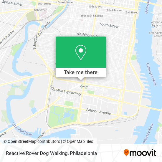 Reactive Rover Dog Walking map