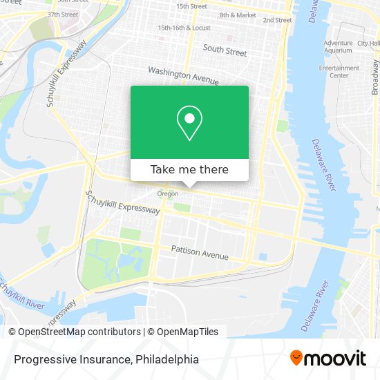 Progressive Insurance map