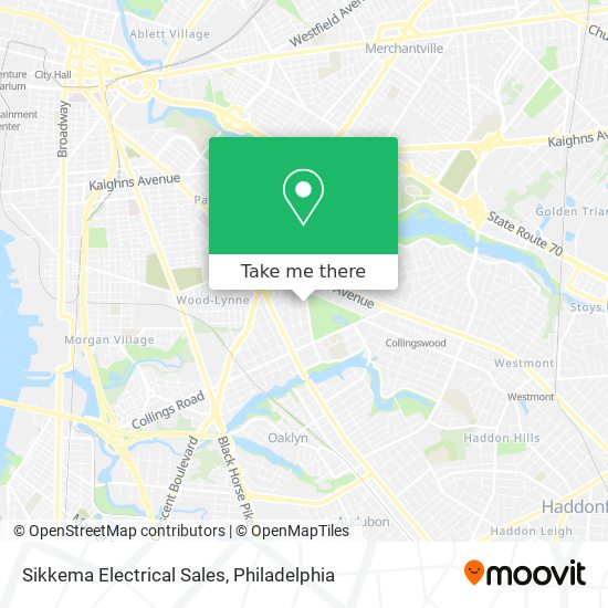 Mapa de Sikkema Electrical Sales