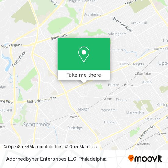 Mapa de Adornedbyher Enterprises LLC