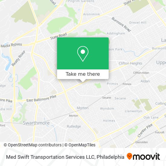 Med Swift Transportation Services LLC map