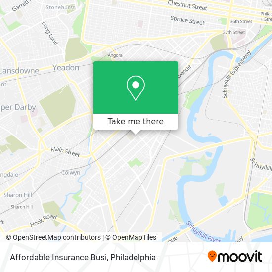 Affordable Insurance Busi map