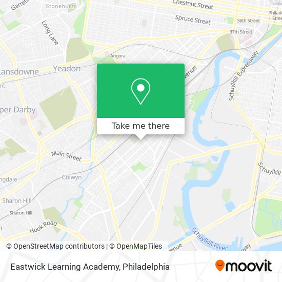 Eastwick Learning Academy map