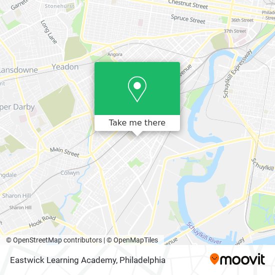 Mapa de Eastwick Learning Academy