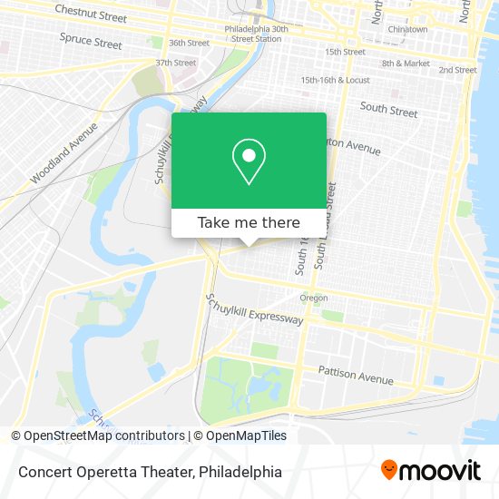 Concert Operetta Theater map