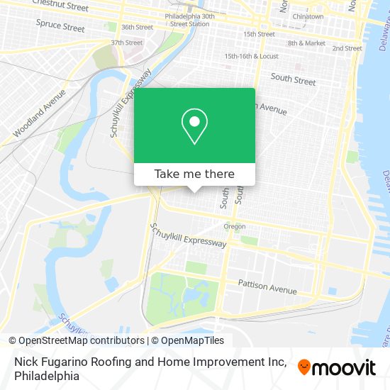 Mapa de Nick Fugarino Roofing and Home Improvement Inc