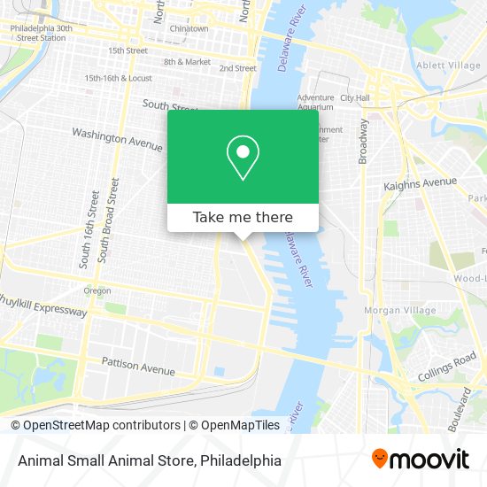 Animal Small Animal Store map