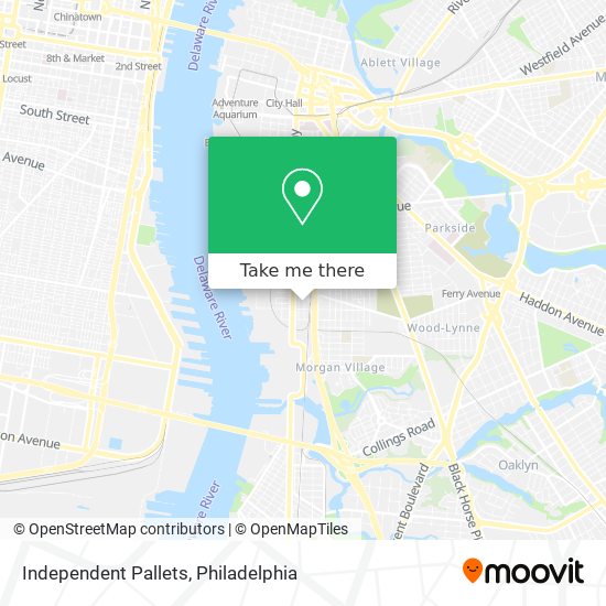 Mapa de Independent Pallets