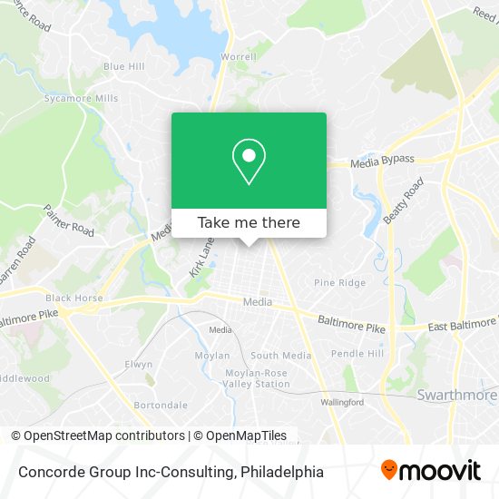 Concorde Group Inc-Consulting map