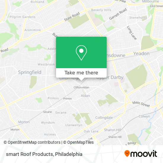 Mapa de smart Roof Products