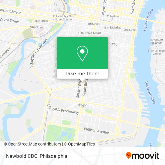 Newbold CDC map