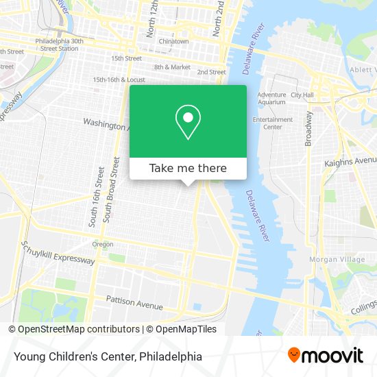 Young Children's Center map