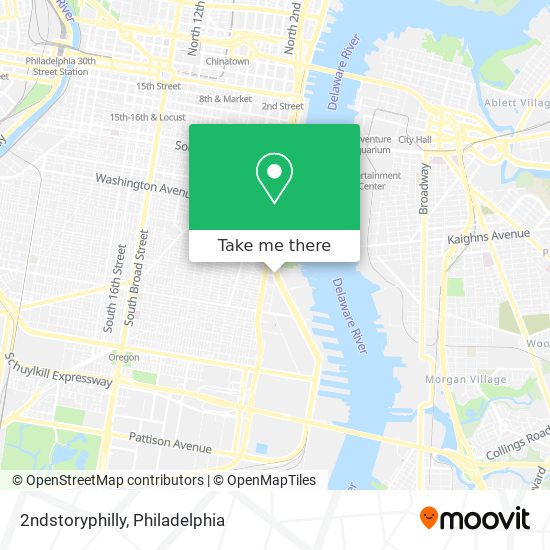 2ndstoryphilly map