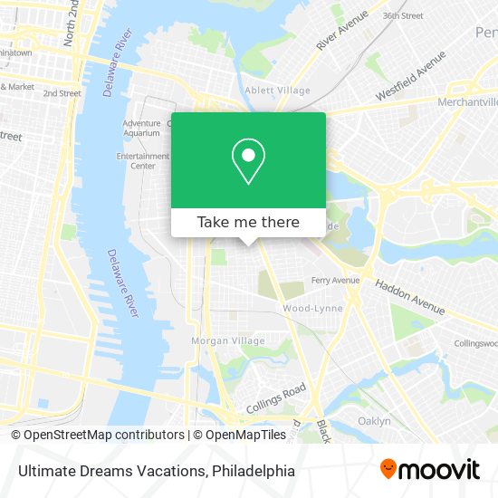 Mapa de Ultimate Dreams Vacations