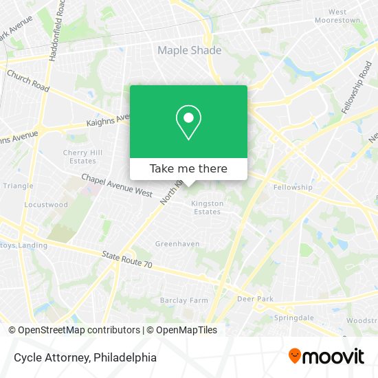 Cycle Attorney map