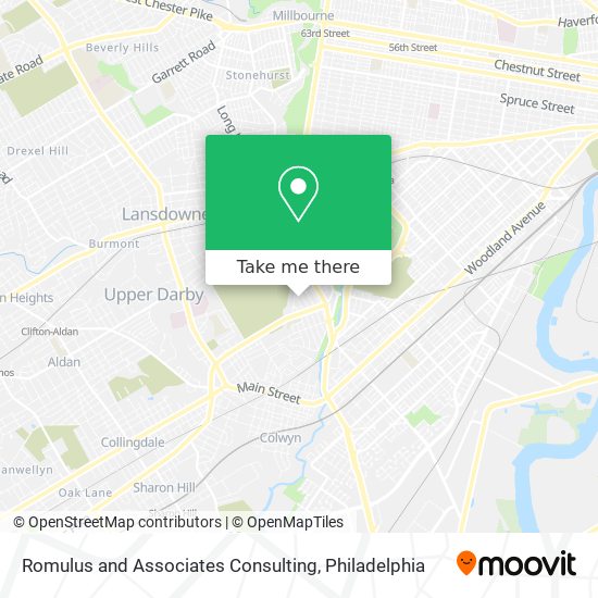 Mapa de Romulus and Associates Consulting