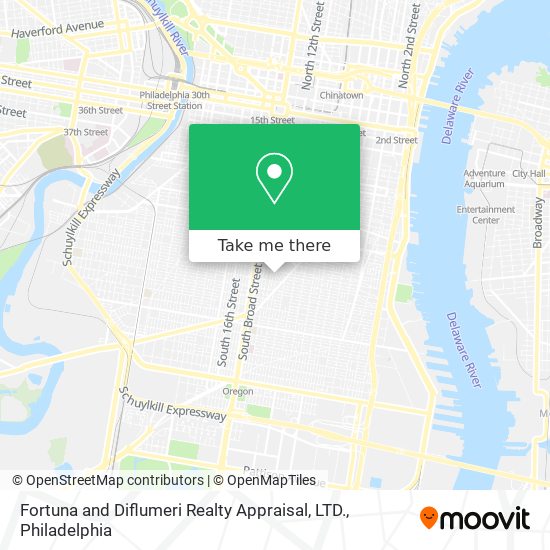 Mapa de Fortuna and Diflumeri Realty Appraisal, LTD.