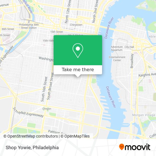 Shop Yowie map