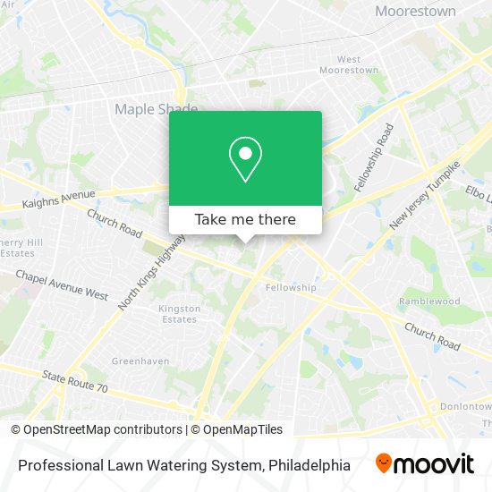 Professional Lawn Watering System map