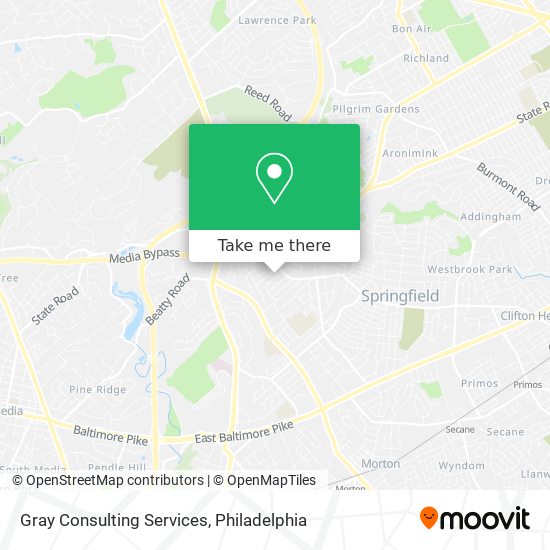 Gray Consulting Services map