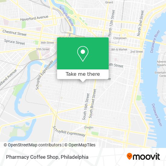 Mapa de Pharmacy Coffee Shop
