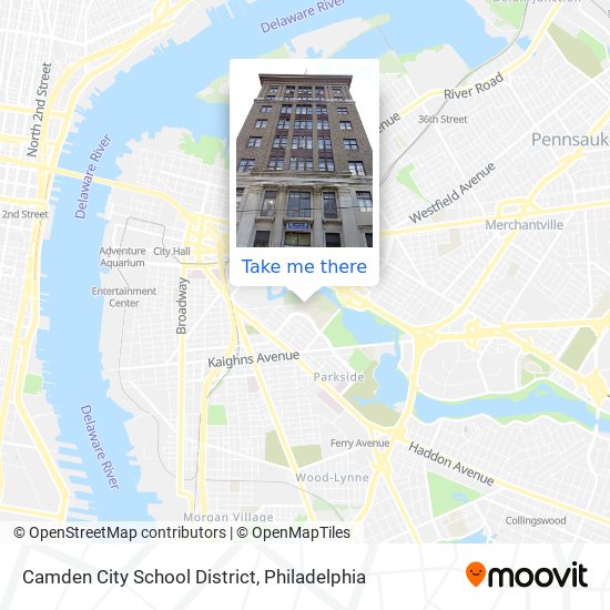 Mapa de Camden City School District