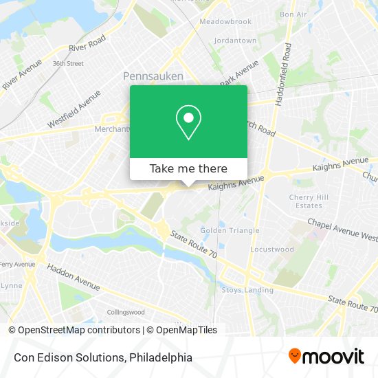 Con Edison Solutions map