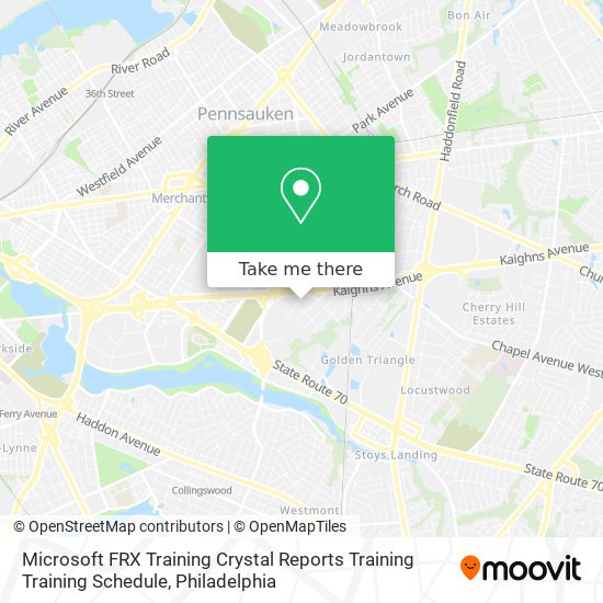 Mapa de Microsoft FRX Training Crystal Reports Training Training Schedule