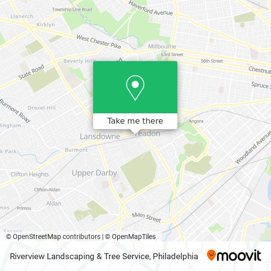 Riverview Landscaping & Tree Service map
