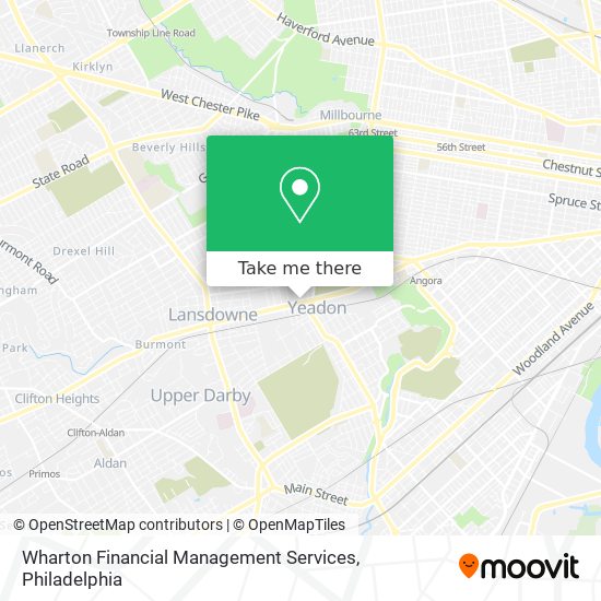 Wharton Financial Management Services map