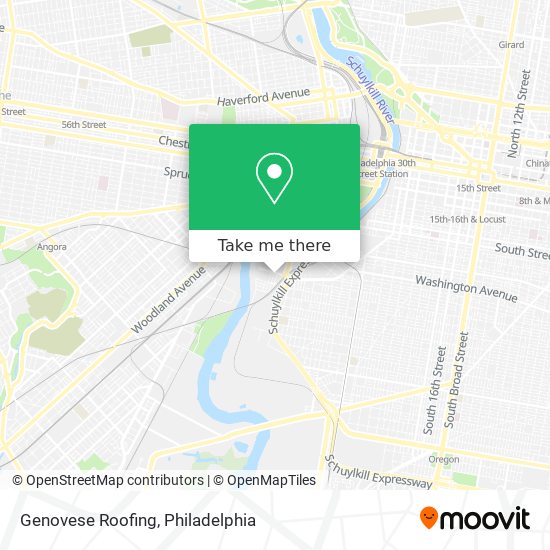 Genovese Roofing map