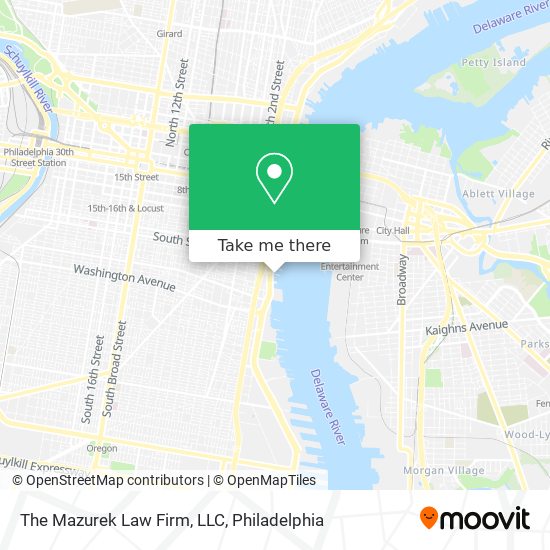 Mapa de The Mazurek Law Firm, LLC