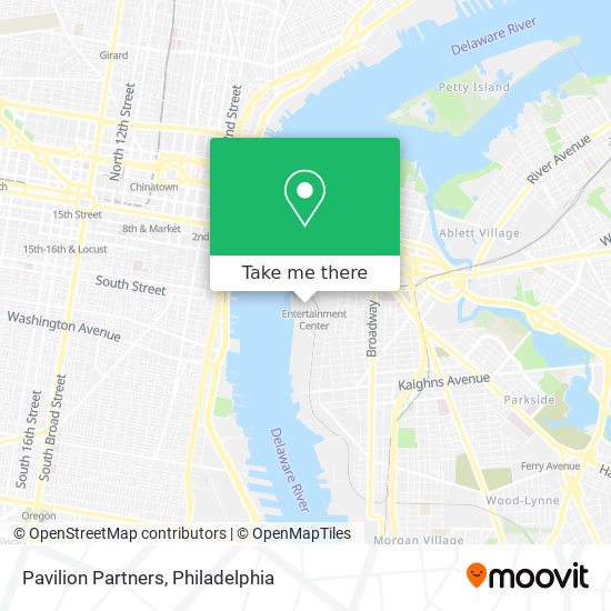 Pavilion Partners map