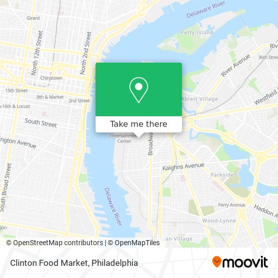 Clinton Food Market map