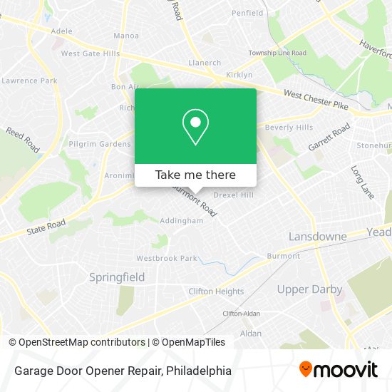 Garage Door Opener Repair map