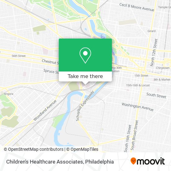 Children's Healthcare Associates map