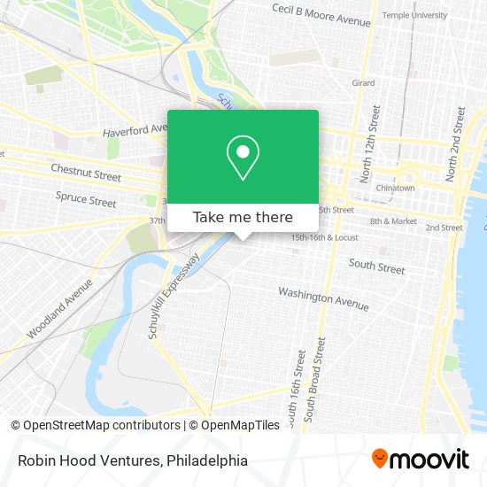 Robin Hood Ventures map